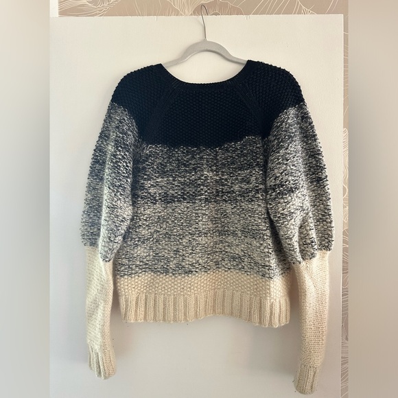 MAIYET Degrade Chunky Mohair Knit Sweater - Picture 4 of 6